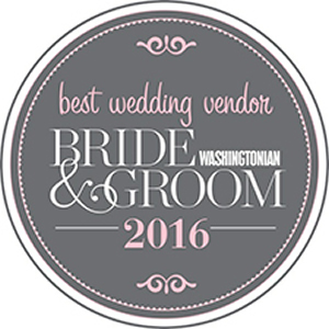 Best Wedding Vendor Washingtonian Bride & Groom 2016